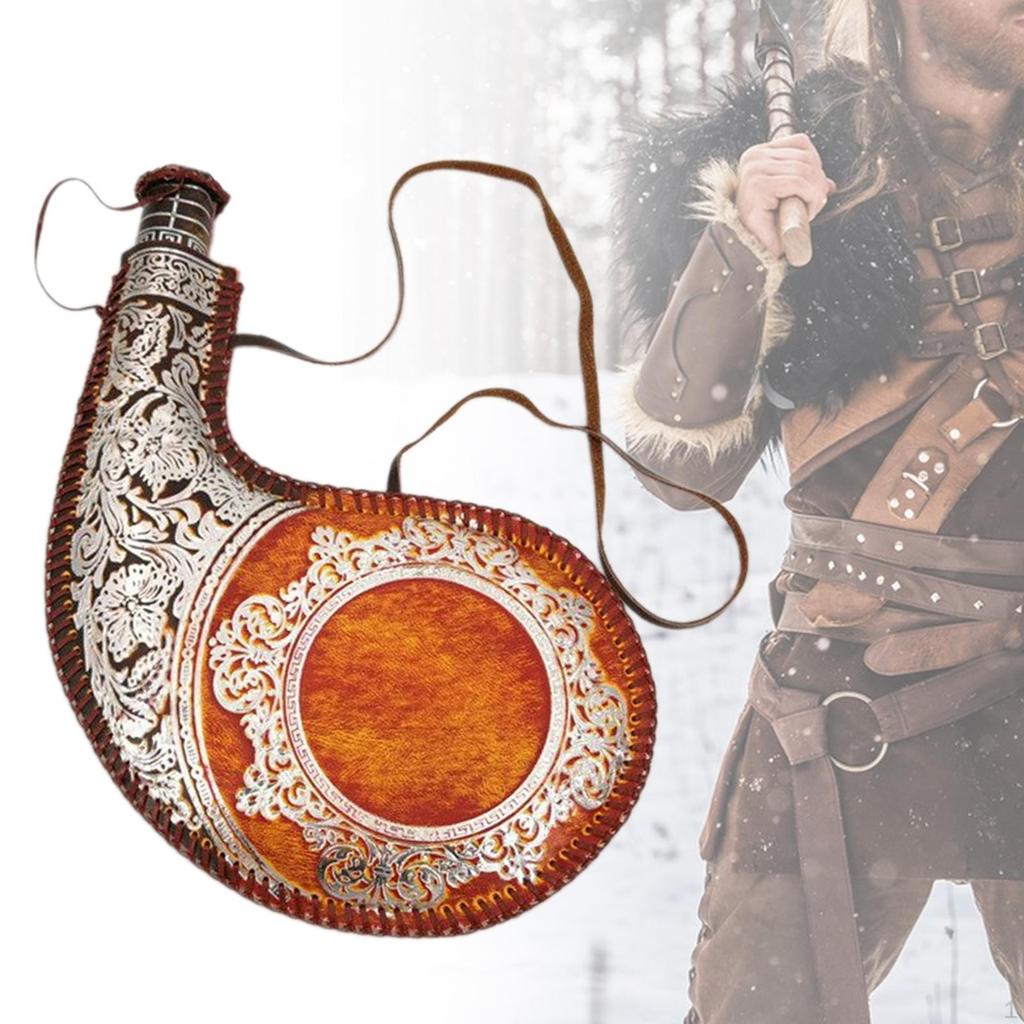 Bota Bag Bottle Small-sized Large Capacity Flask Pouch Prop Wine Kettle for Camping Actor's