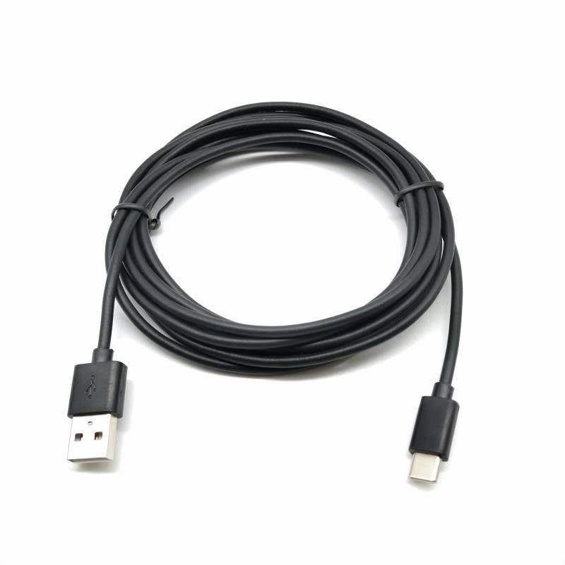 Usb Typec Interface Data Cable 2m Pvc Extension Cord For Mobile Devices And Fast Charging