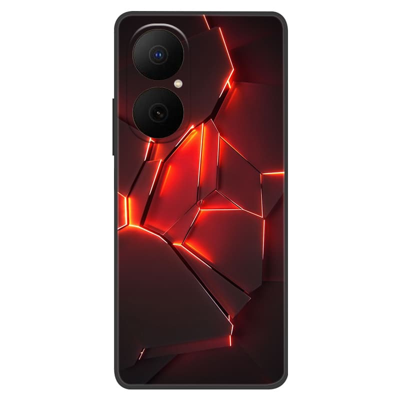 Чехол-бампер для Huawei Nova Y73, задняя крышка из ТПУ для Huawei Enjoy 80 NovaY73, мягкий силиконовый противоударный чехол-бампер, черный