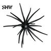 Soft Fish Baits 5Pcs Bionic Sea Urchin Lure, 4cm/0.5g, 7cm/1.6g, 9cm/2.8g, 11cm/8.7g Floating Reflective Fishing Lures Artificial Bait, Fuzzy