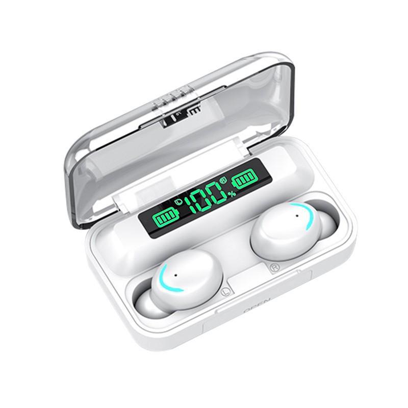 2024 НОВЫЕ оригинальные беспроводные наушники TWS Bluetooth 5.0 U-типа наушники с шумоподавлением 9D стерео с цифровым дисплеем зарядный чехол