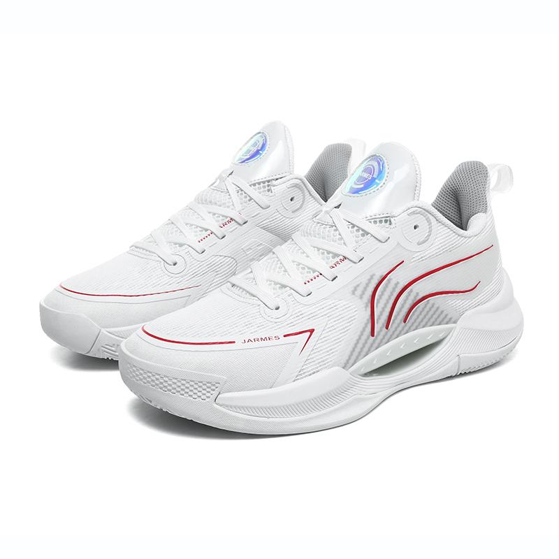 Students High Bullet Real Combat Basketball Shoes Men New Low Help Cushioned Shock Wear Professional Sports Shoes