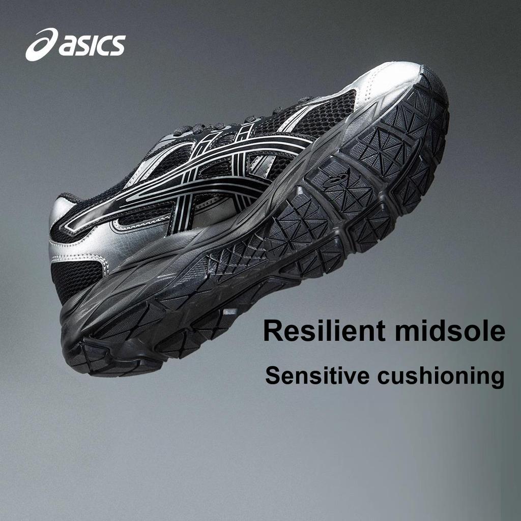 Asics Беговые детские кроссовки Contana Модные Удобные Нескользящие Дышащие Низкие Кроссовки Унисекс Черный Серебристый 1014A371-001