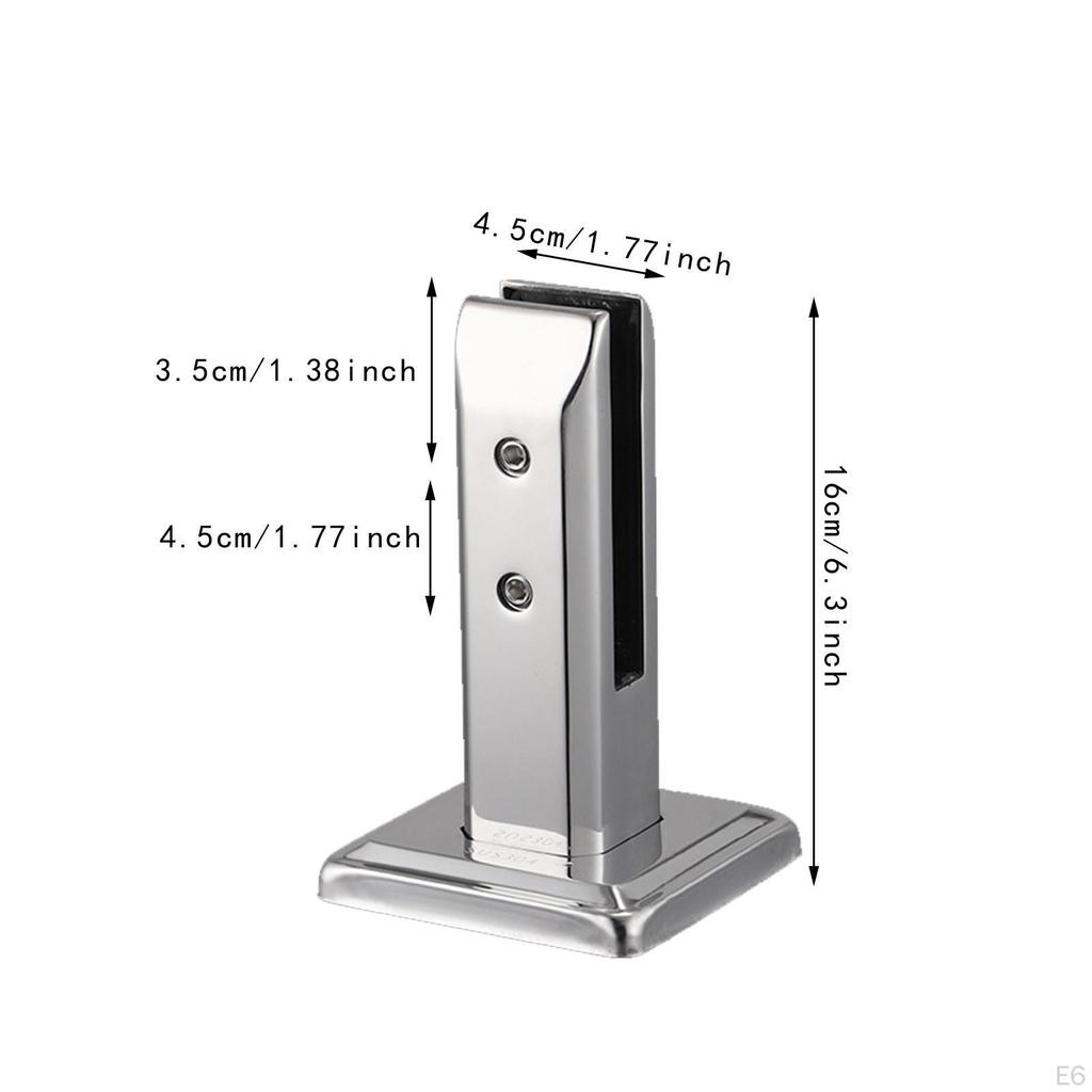 Стеклянный зажим для ограждения бассейна, профессиональный штифт премиум-класса толщиной 10-13 мм для балконов,