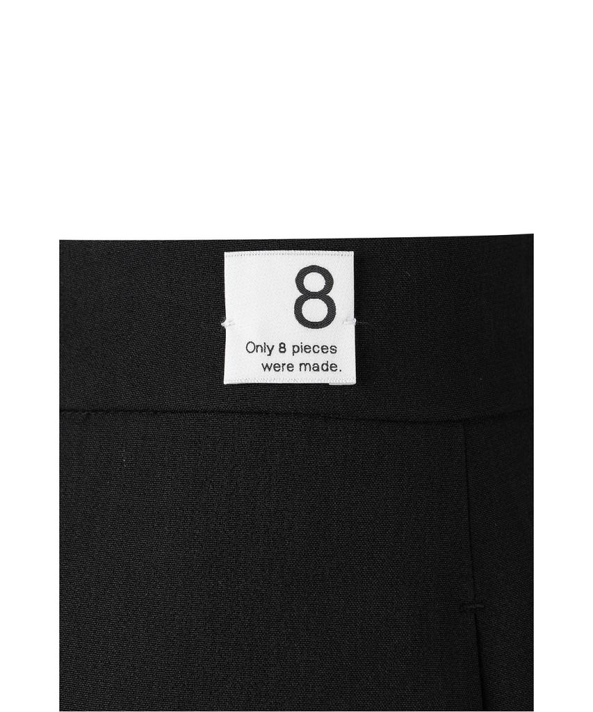 RECODE Back Raw Edge Bermuda Shorts Rqpaa26546Bkx
