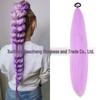 Skpop Monster Hunter Girl Group Cosplay Wig Clip - Children's Rumi Anime Purple Braided Ponytail Hair Accessory