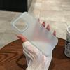 Fashion Soft Matte Candy Phone Case For 17 16 11 12 13 14 15 Pro Max Plus X XS Max Transparent Bumper Cases Cover