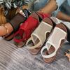 Women Summer Sandals Beach Fashion Shoes Running Mesh Flat Bottom