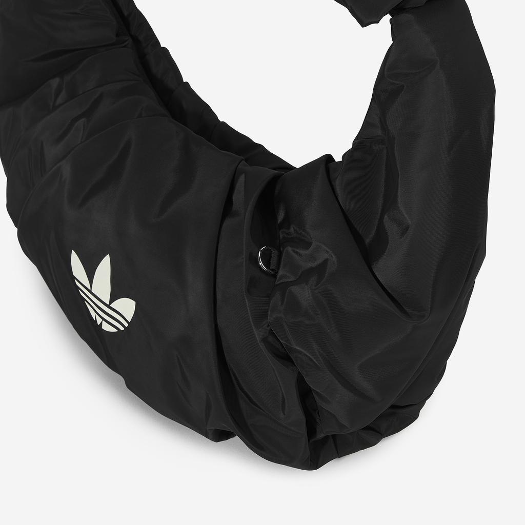 adidas Originals Trefoil 8L Минималистичная Повседневная Универсальная Сумка на Плечо из Переработанного Полиэстера Облако Женская Сумка на Плечо Черная KA9271