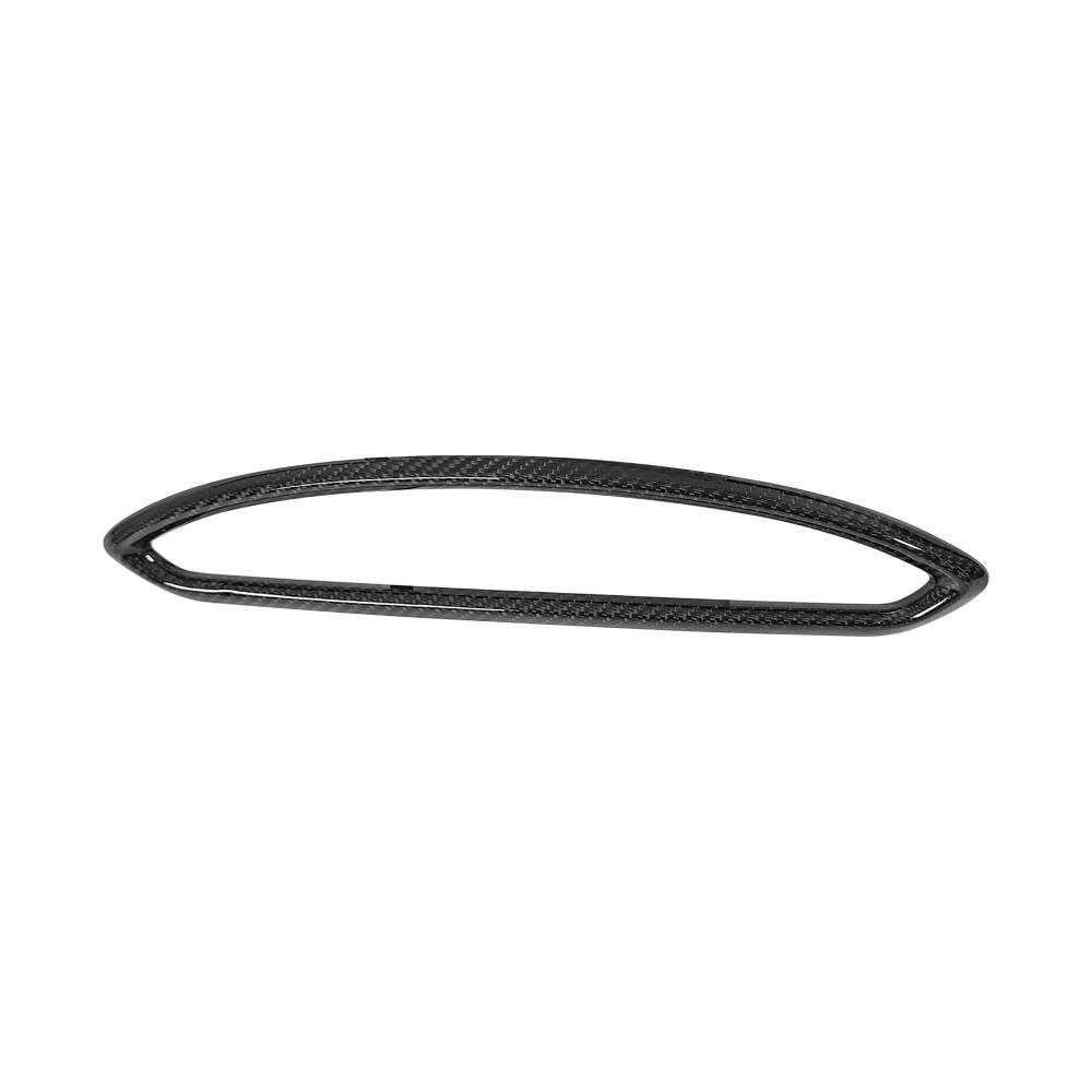 For Subaru BRZ Toyota 86 Scion FR-S 2012-2020 Center Console Air Vent Outlet Cover Trim Dry Carbon Fiber Dashboard Panel