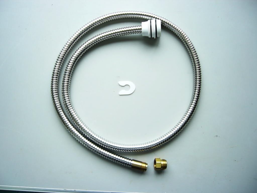 Shower Hose for Vanity Compatible with Matsushita Electric and Many Other Vanity Units To CQ853B03K2 To [CQ853B03K2] (L=1200) National, Panasonic,