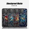 Retro Anime Pokemon Case For Apple iPhone 11 13 15 Pro Max 14 Plus 12 Mini 7 8 SE X XS XR 6 6S Back Phone Cover PC Hard Funda