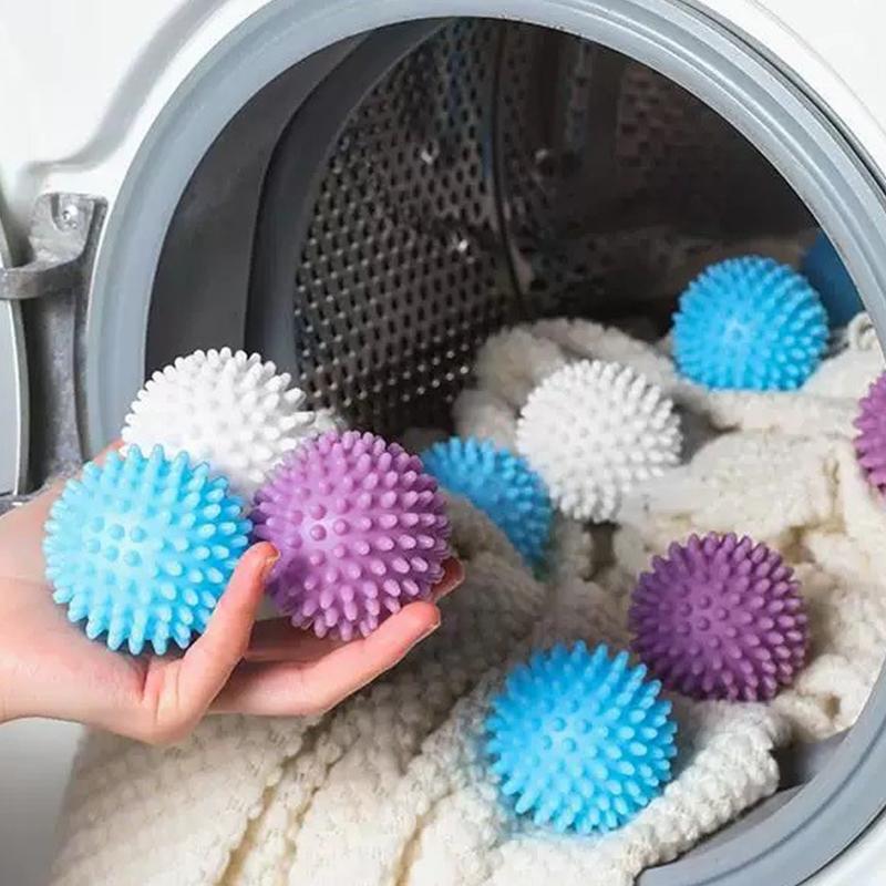 5 шт. Защитные шарики для стирки от спутывания Круглые Чисто белые Волшебные Чистящие Для Барабанной Стиральной Машины Для Удаления Грязи И Предотвращения Спутывания