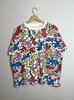 Rare Vintage Keith Haring Pop Art All Print Tshirt Grail