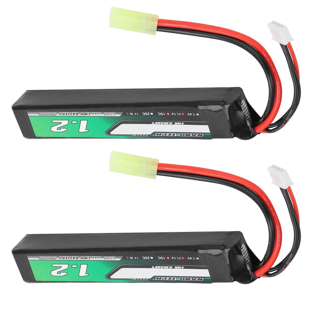 11.1V 15C 1200mah RC Car Chargeable Lithium Battery Portable for Tamiya Output Plug