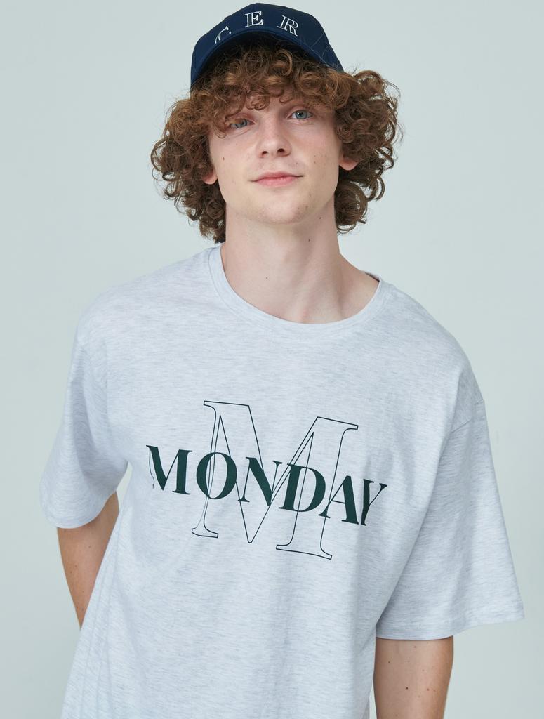 CER Monday T-Shirt (Light Gray)