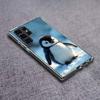 Penguin Baby Healing Phone Case For Samsung Galaxy S24 S23 S21 S20 FE S22 S26 Ultra S25 Edge S10 Plus Cover Clear TPU Capa Shell