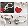 Pingpong Bat Ball Table Tennis Racket Keychain Car Key Chain Decor Ring Gift
