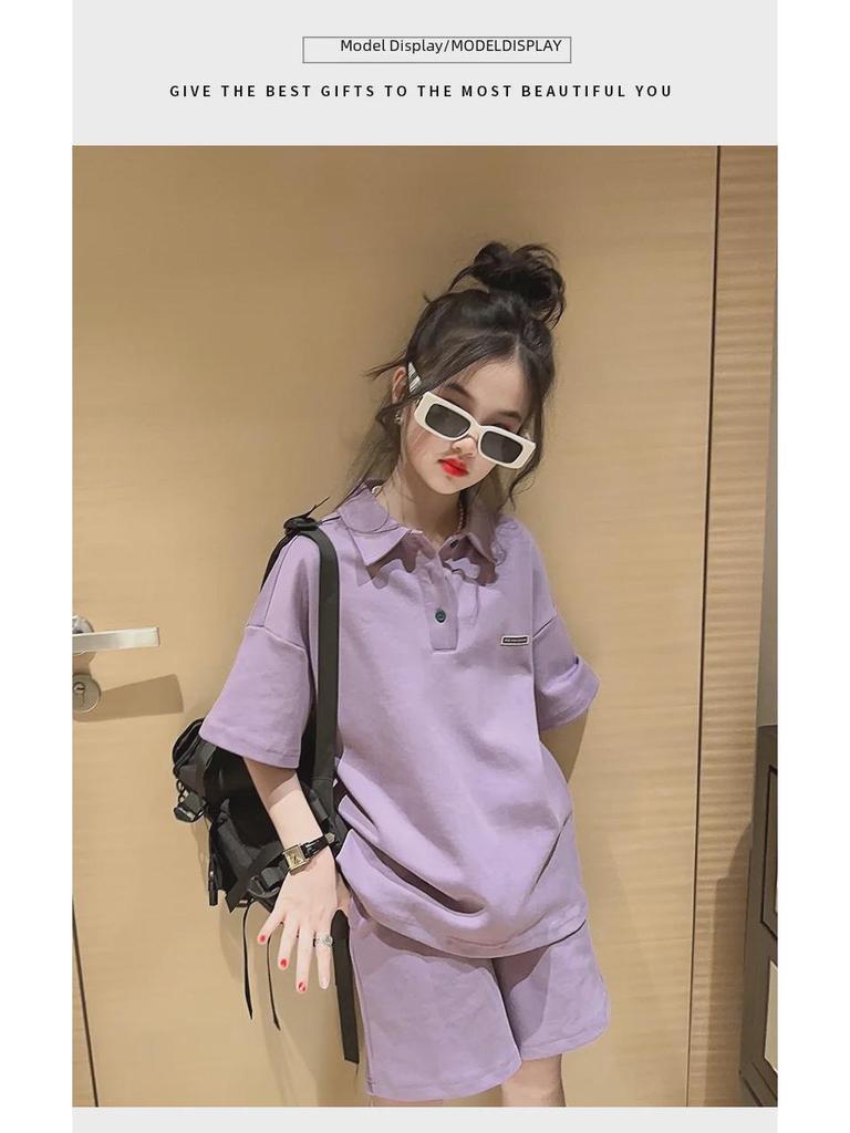 Летняя спортивная одежда для девочек 2023 г.: Модные костюмы-двойки для подростков