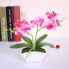 1шт искусственный шелк бабочка орхидея букет свадебный домашний цветочный декор