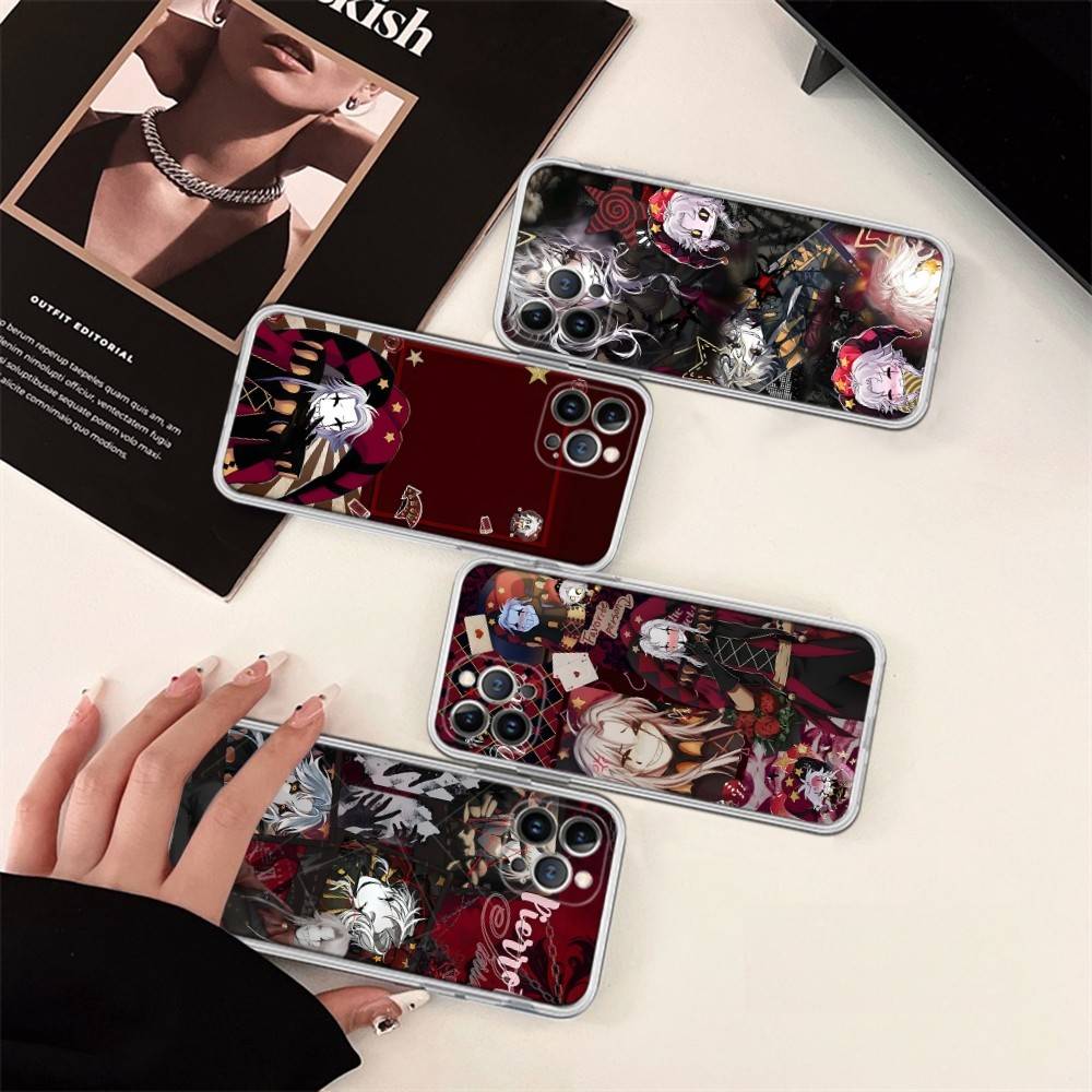 Чехол для телефона The Freak Circus Pierrot Fit Для IPhone 16 15 Promax IPhone 14 11 12 High End 13 Pro Силиконовый