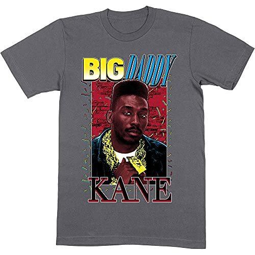 Big Daddy Kane T Shirt Ropes Logo Official Mens Charcoal Grey M