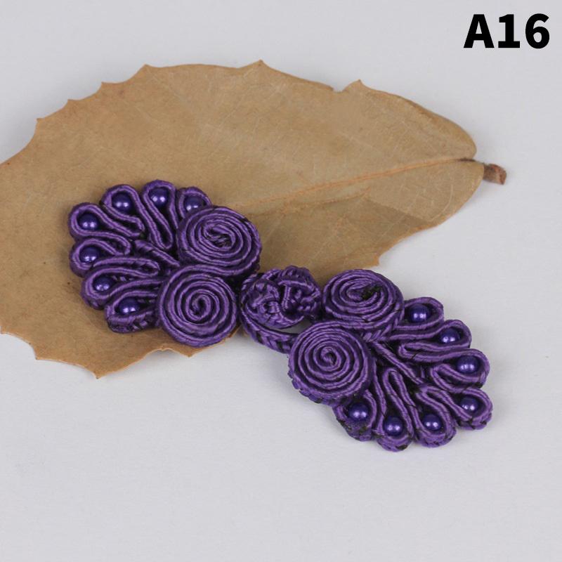 10 шт. нейлоновых пуговиц, китайские пуговицы с узлом, китайские пуговицы ручной работы для костюма «чонсам» в стиле Тан, застежки-узлы