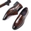 Men'S Leather Shoes Business Dress Men'S Shoes Casual Trendy Shoes One Pedal Wedding Groom Shoes
