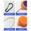 Portable Retractable Clothesline 10m Clothes Drying Rope Heavy Duty Extendable Washing Line Lightweight for Travel Holiday