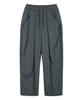BAKKEN [Feature] Torch Summer Band Single-Pleat Wide Slacks Bk2995_Charcoal