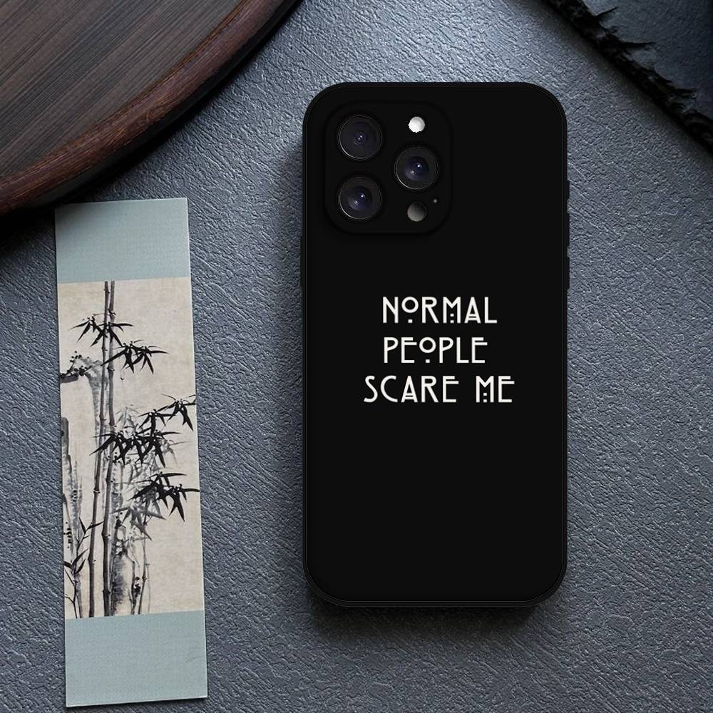 Чехол для телефона American Horror Story AHS 1984 для iPhone 17,16,15,14,13,12,11 Plus,Pro,Max,XR,XS,X,7,8 Plus,Mini Черный Силиконовый Мягкий