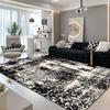 Nordic Modern Abstract Carpets for Living Room Home Floor Mat Study Large Area Rug Washable Bedroom Decor Minimalist Carpet