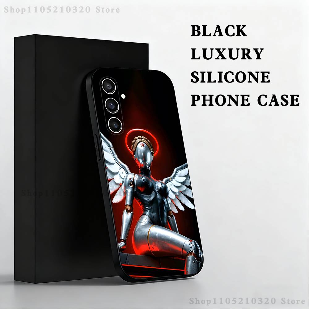 Чехол для телефона Game A-Atomic H-Heart для Samsung S25, S24 Ultra, S20, S30 plus, S22 plus, S23, S30 Ultra 5G, силиконовый, черный