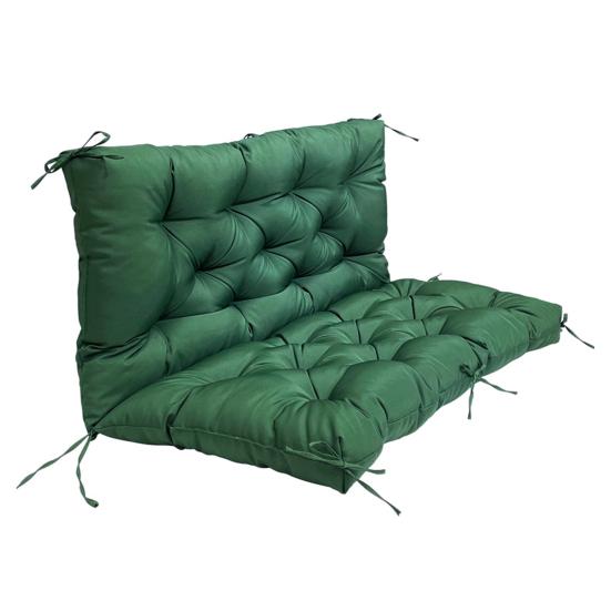 Подушка для подвесного кресла со спинкой 45691-местная подушка для сиденья садовой скамьи с завязками