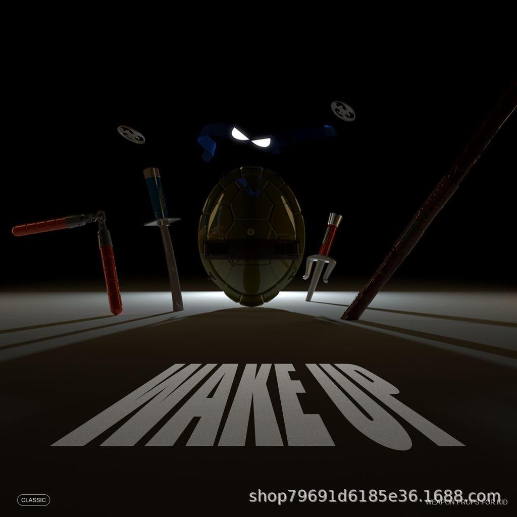 Teenage Mutant Ninja Turtles Movie-Style Turtle Shell & Weapon Set with Eye Mask