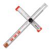 60CM High Precision Angle Ruler Woodworking Scribe Ruler T-type Gauge Tools Crossed-Cut Drawing O9K9