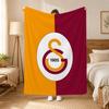 Плед-бросок Galatasaray Sk Fashion 240 г, Фланелевое одеяло, Подходит для диванов, кроватей, офисов, Изысканный подарок