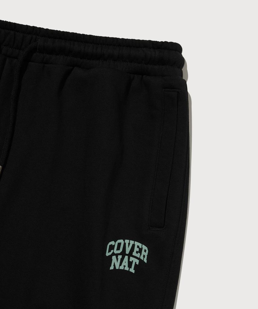 COVERNAT Arch Logo Regular Jogger Sweatpants Black