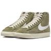 Nike Blazer Mid 77 Vintage Olive Suede Women Sneakers Green Medium-Olive Coconut-Milk DV7006-201