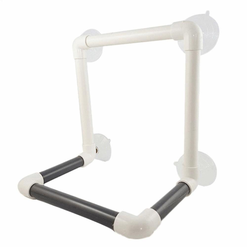 Suction Cups Bird Window Perch Plastic Material Shower Perch Toy Suction Cup Perch Window Bath