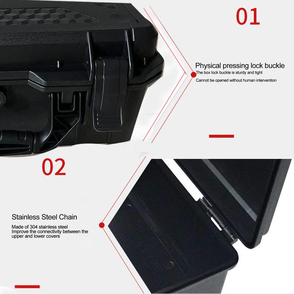 Angle Grinder Plastic Case Tool Box Portable Grinding Machine Case for Lithium Battery Angle Grinder Storage and Carrying