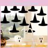 Party Halloween Creative Witch Hat Paper Pendant Party Scene Decoration Prop