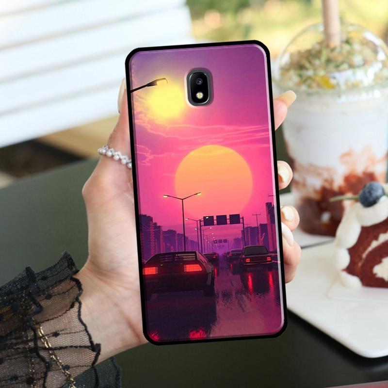 Synthwave 80s Retro Car Case For Samsung Galaxy M06 M16 M36 M56 M15 M11 M31 M21 M53 M13 M32 M52 M35 M55 M14 M34 M54