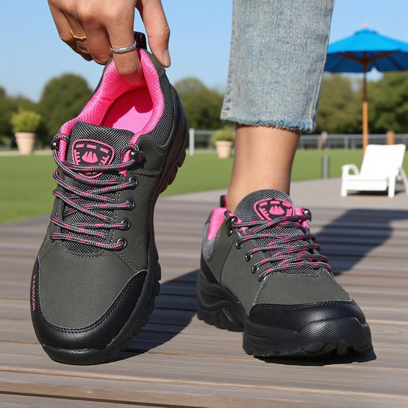 Женская обувь для хайкинга, уличные водонепроницаемые кроссовки, нескользящая обувь для ходьбы, модный роскошный бренд, платформа, треккинг, новые женские кроссовки