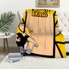 Blanket J-Johnny For Soft Throw Blanket for Picnic Bed Sofa B-Bravo Cartoon Home Bedroom Cozy Warm Comfortable