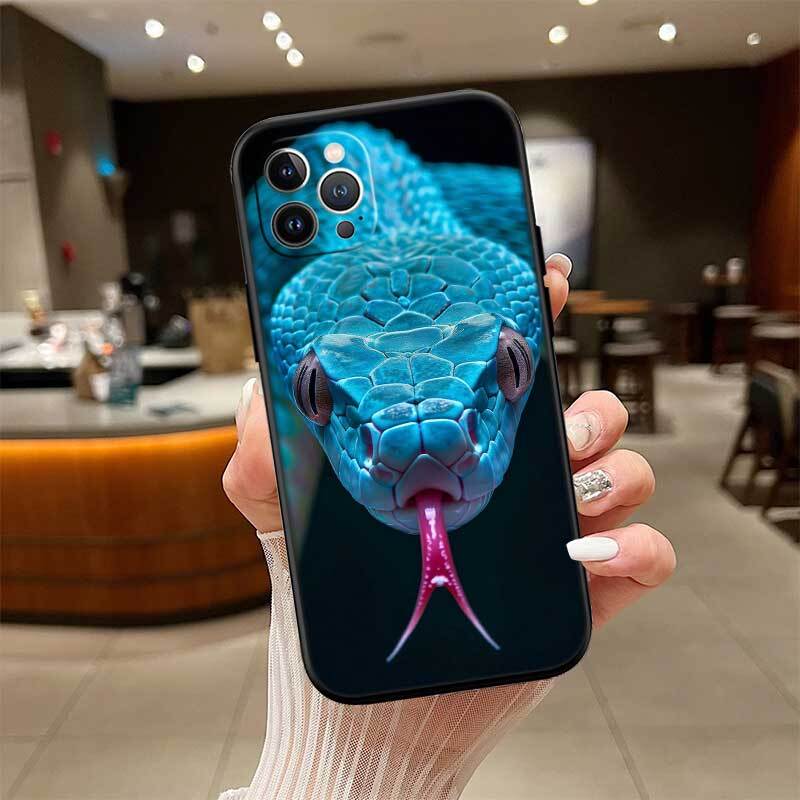 Чехол 'Змея Кобра' для Samsung Note 20 10 S25 Plus Ultra Lite FE M20 M21 M30 M31 M51 A11 A26 A51 A52 A53 A56 A70 A71 A72 A73