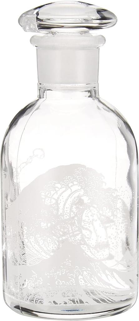 Iwasawa Glass Katsushika Hokusai Soy Sauce Pourer "Under the Great Wave off Kanagawa