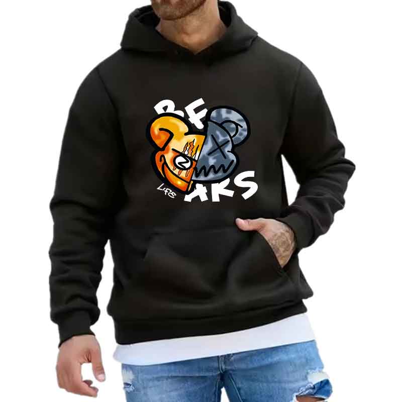Spring Autumn Unisex Casual Versatile Sweatshirts Men Women Hoodies Top Long sleeves Trends Y2K Clothing Fun Creative Print