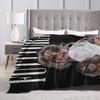 TINI STOESSEL Futtura Tour  Flannel Blanket  Warm Throw Blanket for Home Decor Camping Novelty Bedspread Sofa Bed Cover