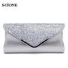 Fashionable Dinner PU Sequin Elegance Handbags Catching Bag Clutch Bag Cosmetic Banquet Bag